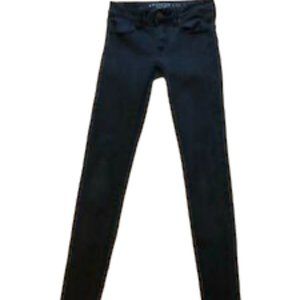 American Eagle Super Stretch Black Size 4 Skinny Jeans